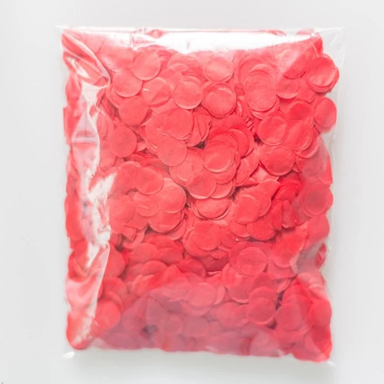 Paper Confetti Red