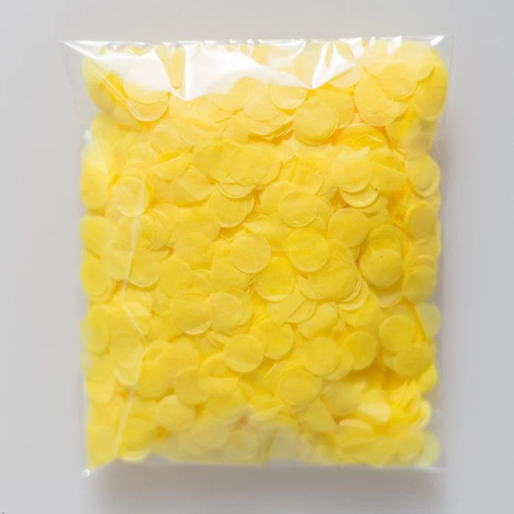 Paper Confetti Yellow