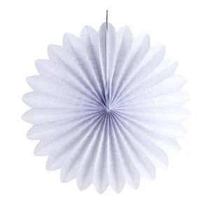 Lavender Paper Fan