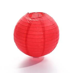 Red Round Paper Lantern