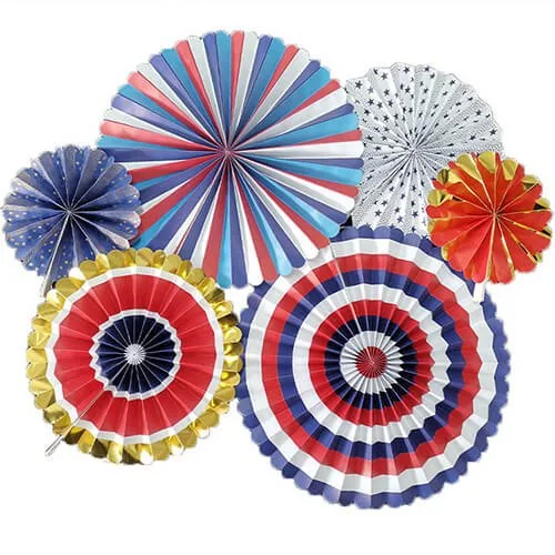 Independence Day paper decorations