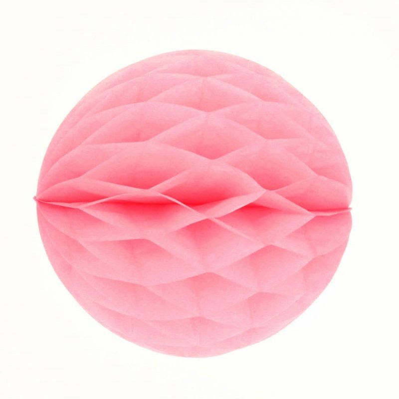 Paper Honeycomb Balls Pink